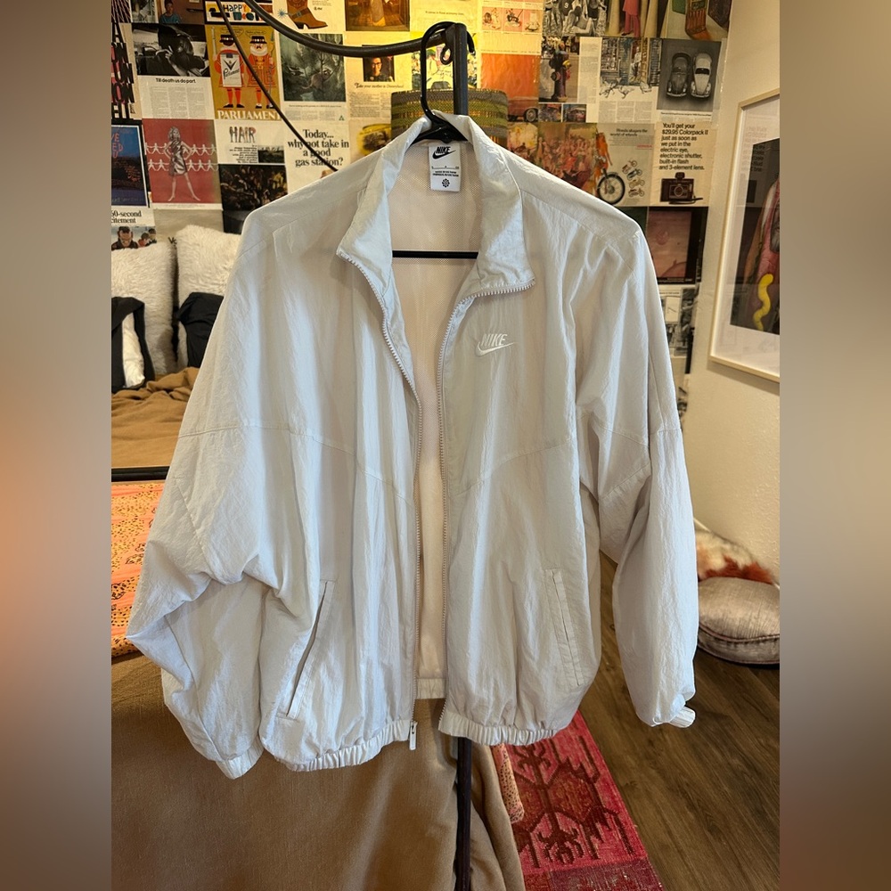 Nike Women's Light Gray Utility Jacket